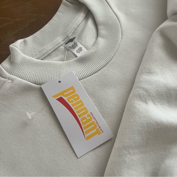 Miss State Bulldog Boxy Cropped Short Sleeve Fleece USM Bully neon - Picture 3 of 4